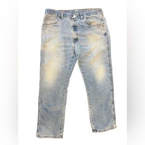 Wrangler Light Blue Vintage Women's Straight Leg Jeans